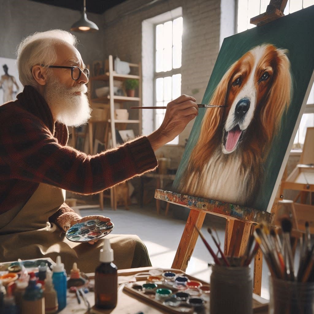 dog art