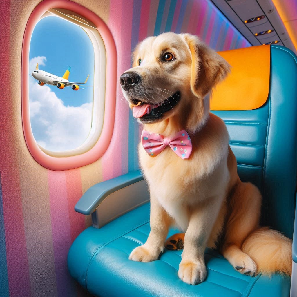 flying with a dog