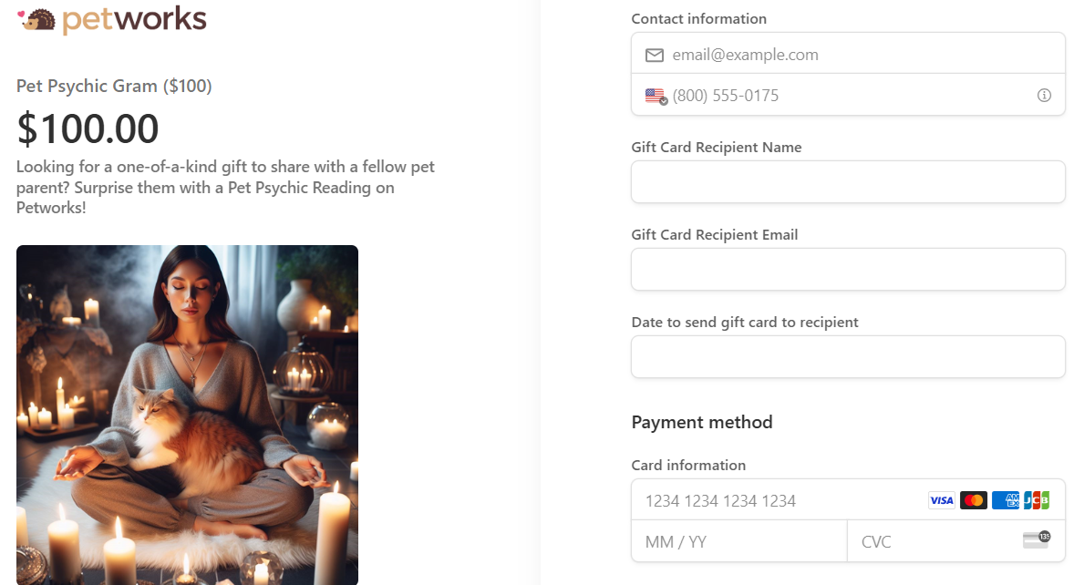 petworks pet psychic gram
