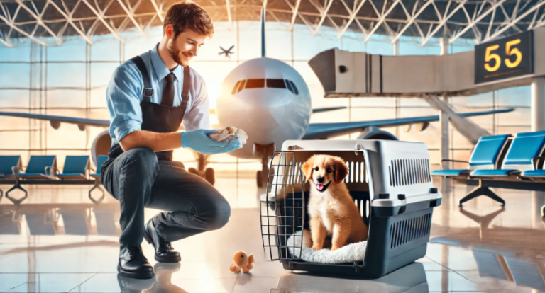 Shipping Puppies By Air