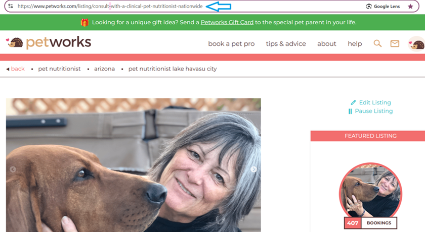 How To Go To Listing Page - Step 3