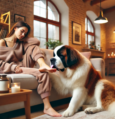 Why Does My Dog Lick My Feet