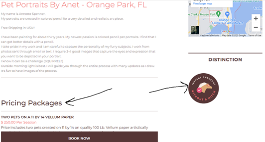 pricing packages step 3