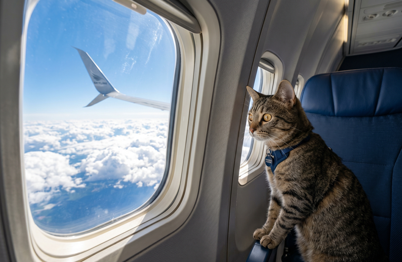 transporting cat long distance