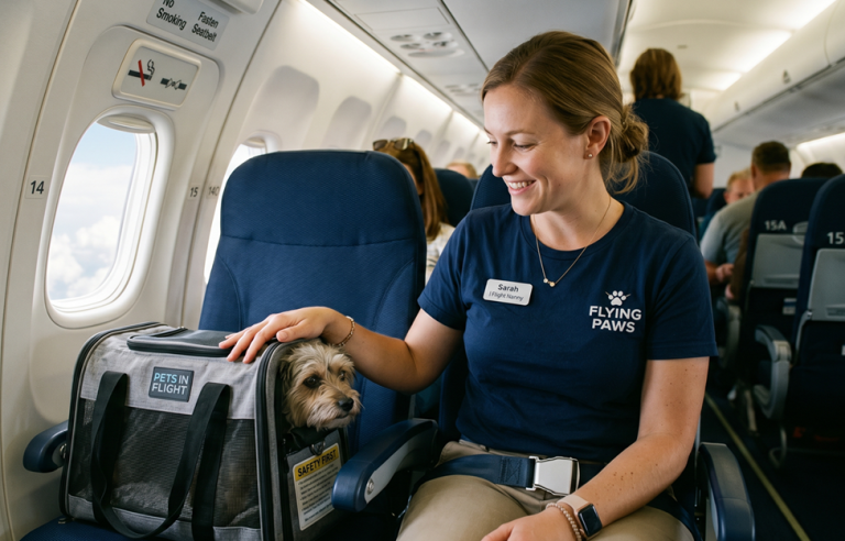 pet flight nanny routes