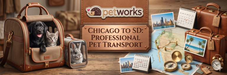 pet transport from Chicago to San Diego
