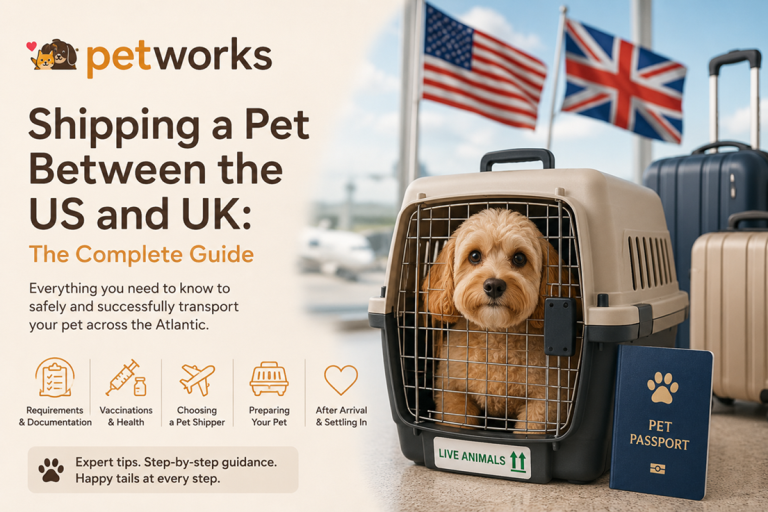 shipping a pet from the US to the UK