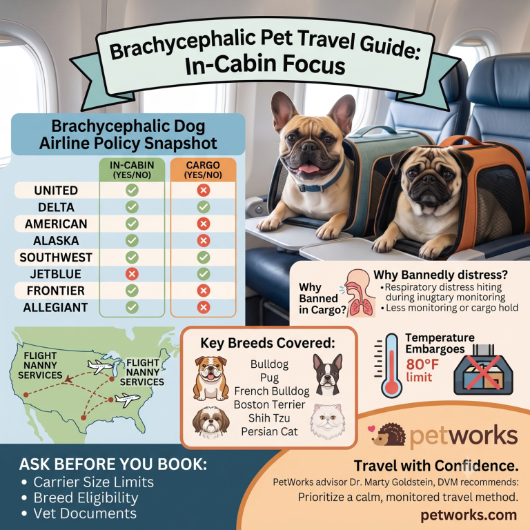 brachycephalic dog airline policy
