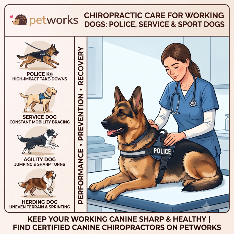 chiropractic care for working dogs