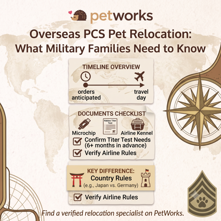 overseas PCS pet relocation