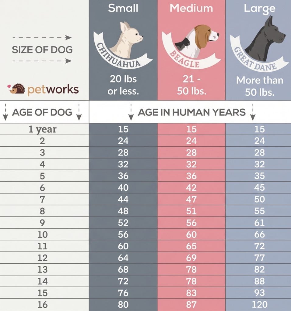 Dog Years To Human Years