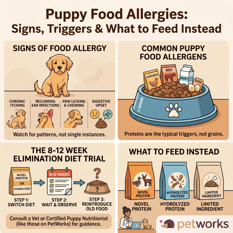 puppy food allergies
