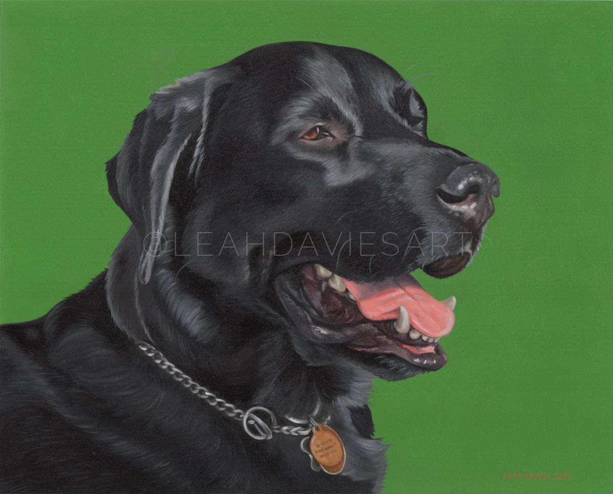 Huck | Oil on Wood Panel | 8x10