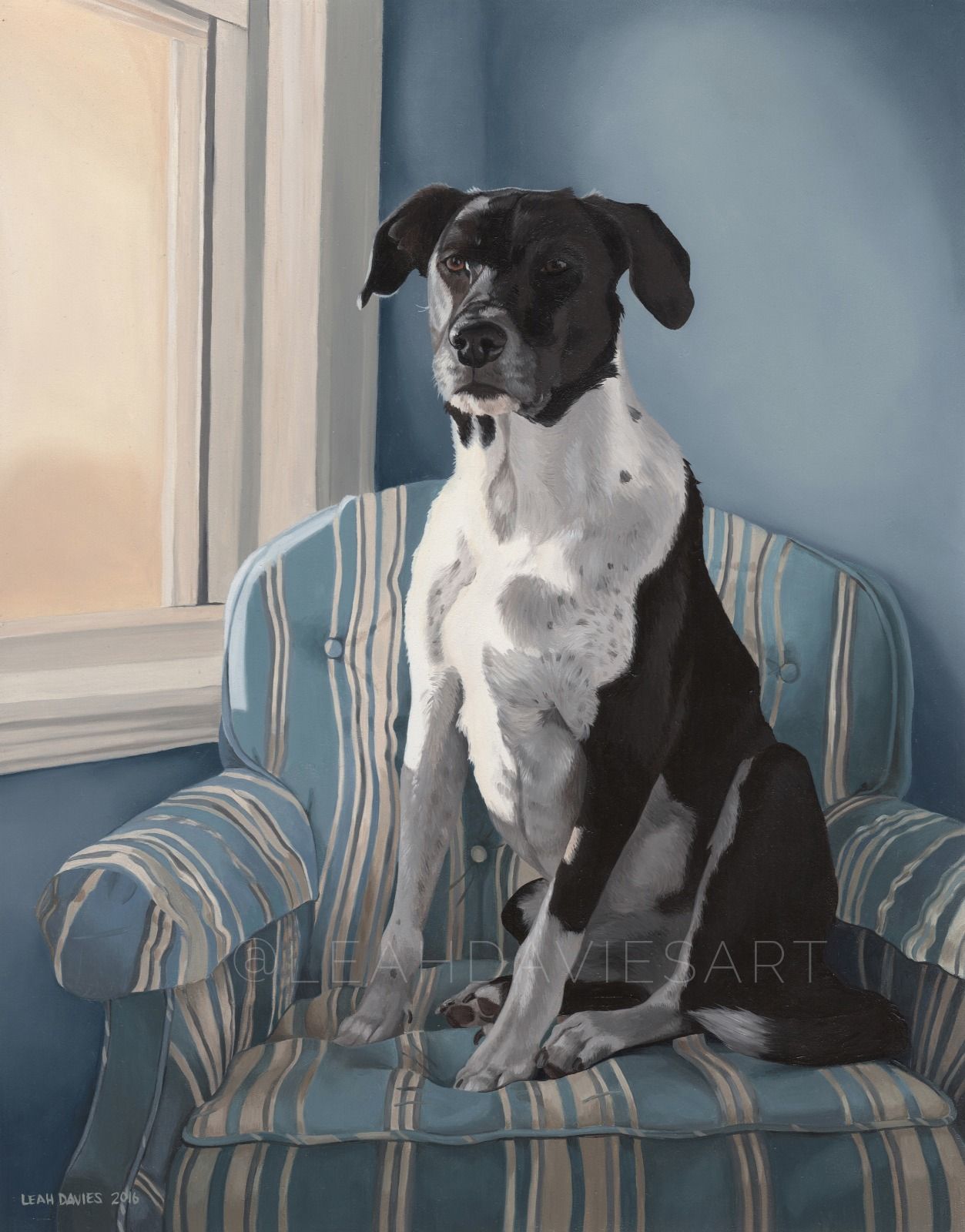 The Captain's Chair | Oil on Wood Panel | 12x18
