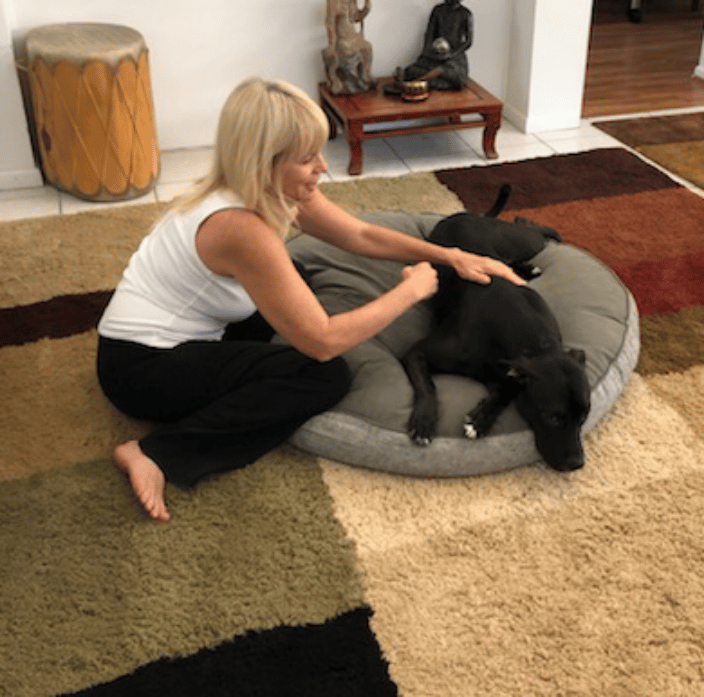 Sweet Pea's first massage