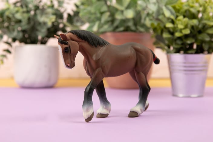 A Model Horse from Safari Toys