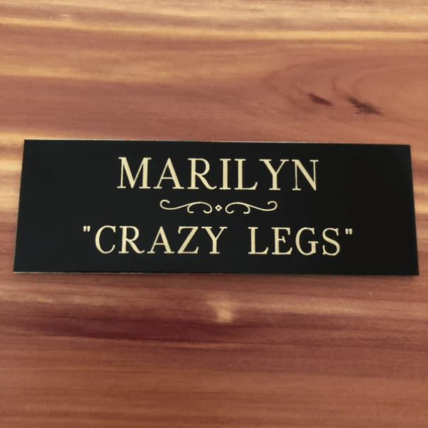 Personalized Nameplate