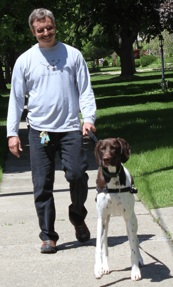 Daily exercise is important especially for young dogs and active breeds