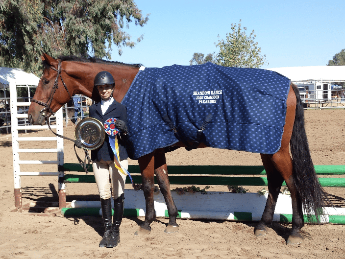 Champion Pleasure Rider  Shandoni Ranch Horse Show    September 2020