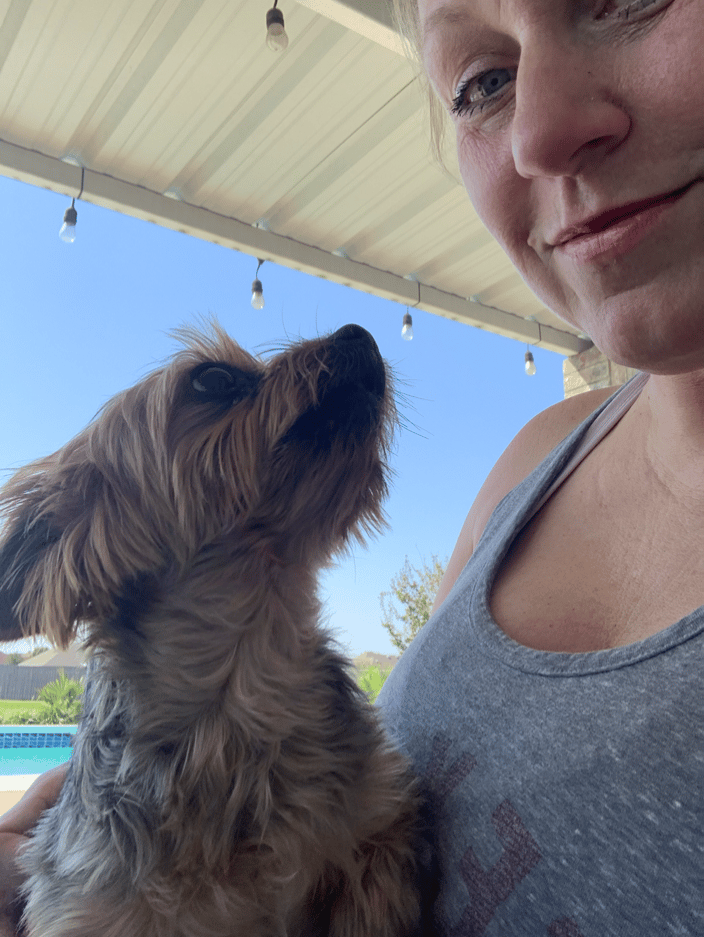 Me and Darwin.