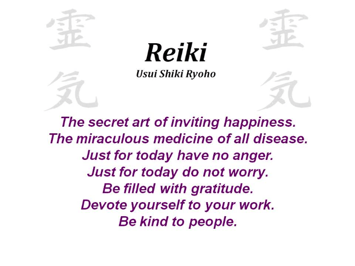 Reiki Prayer