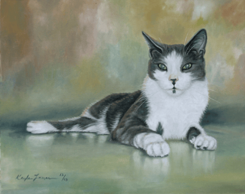 Dartanian - Custom Cat Painting