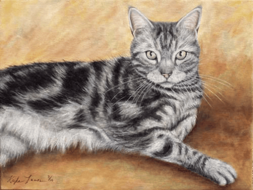 Tango - Custom Cat Painting