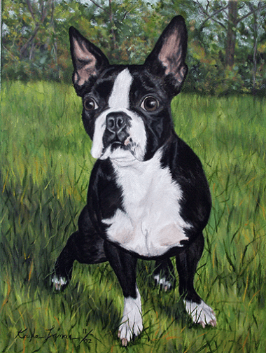 Mia - Custom Dog Painting