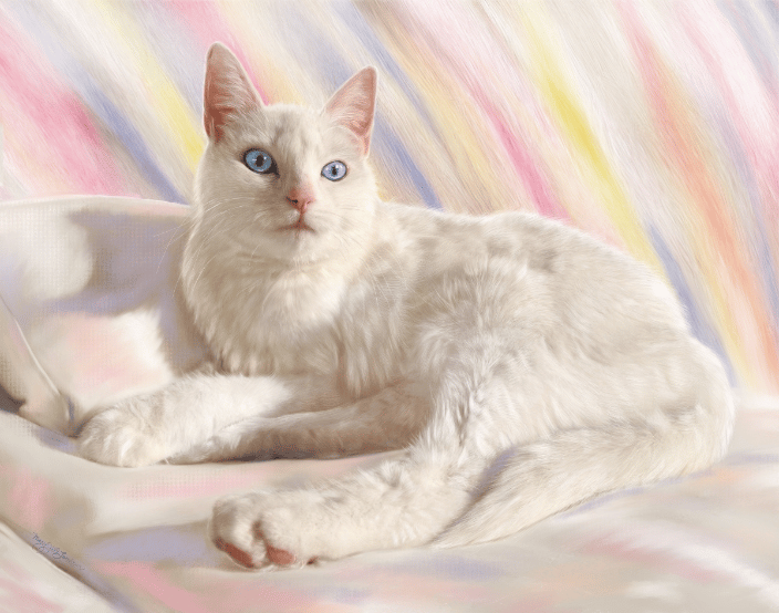 Portrait of Skylar (digital pastel painting)