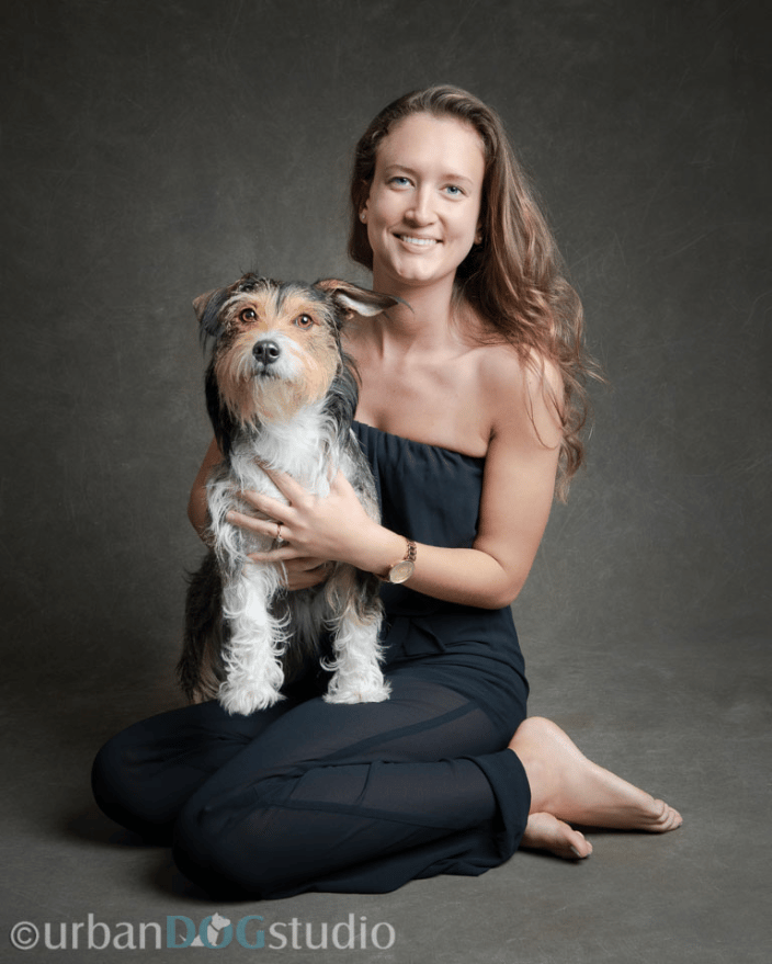 Dog with Dog Mom