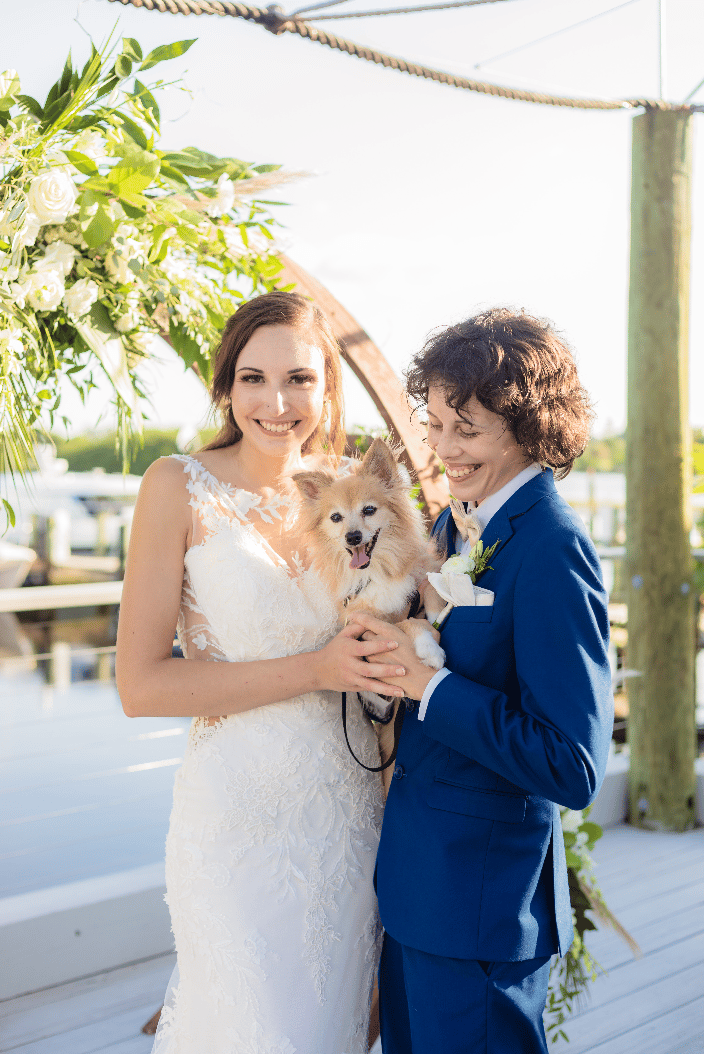 dog in wedding|Furry Ventures Pet Care