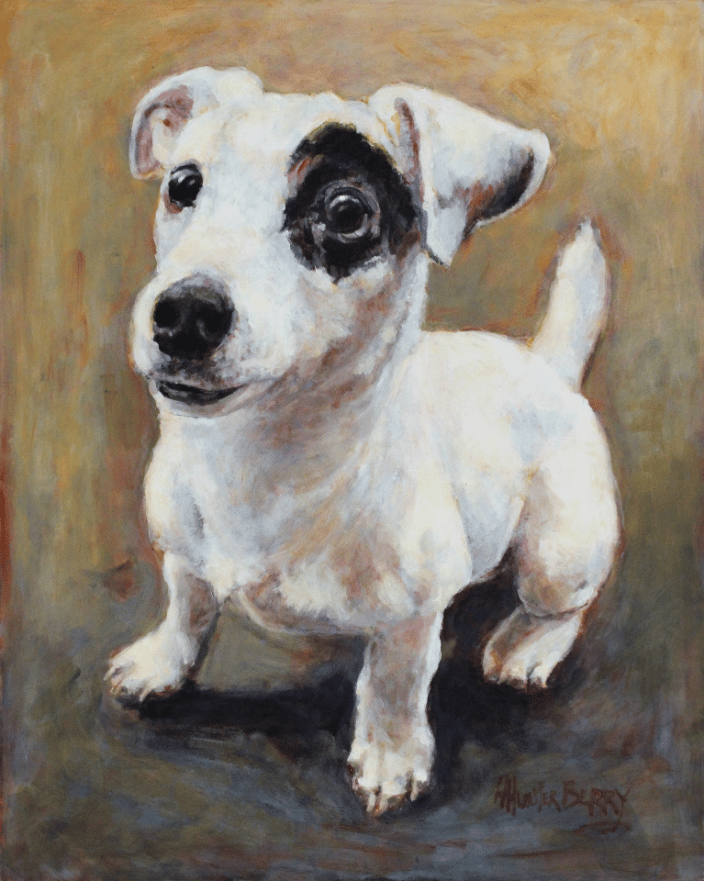A portrait I painted