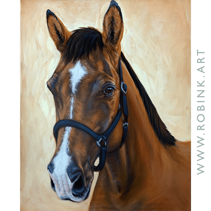 horse painting