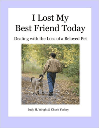 I Lost My Best Friend Today  Dealing With The Loss of a Beloved Pet by Judy H. Wright