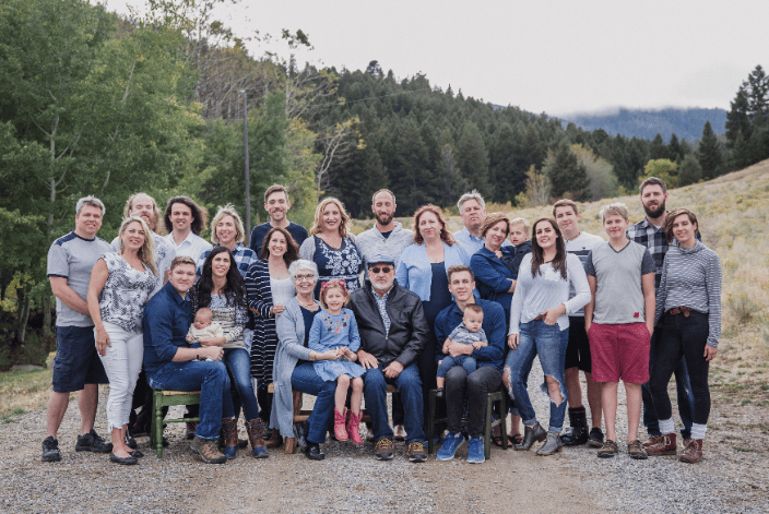 This is the Wright family tribe.  All of the are pet parents and care and loss their fur families