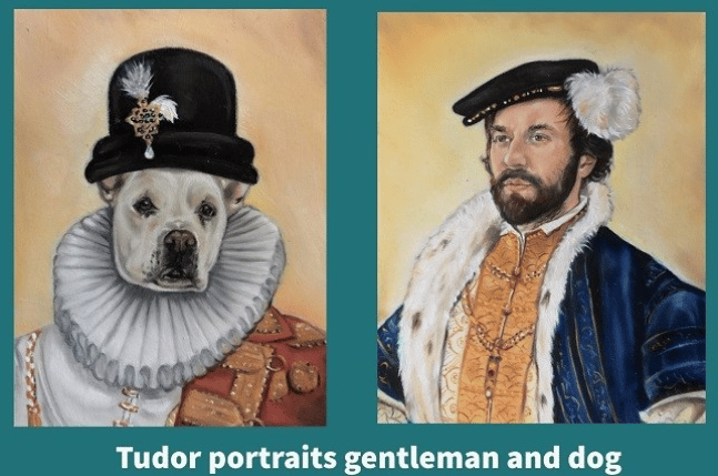 Miniature Portrait Painting on Ivorine