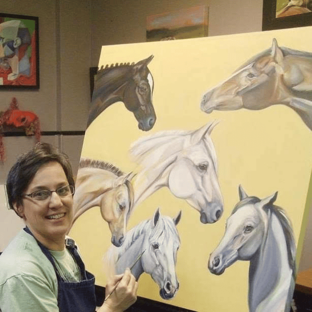 Sue Steiner, pet portrait artist