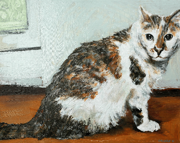 Grover, oil on panel 11" x 14" 2011