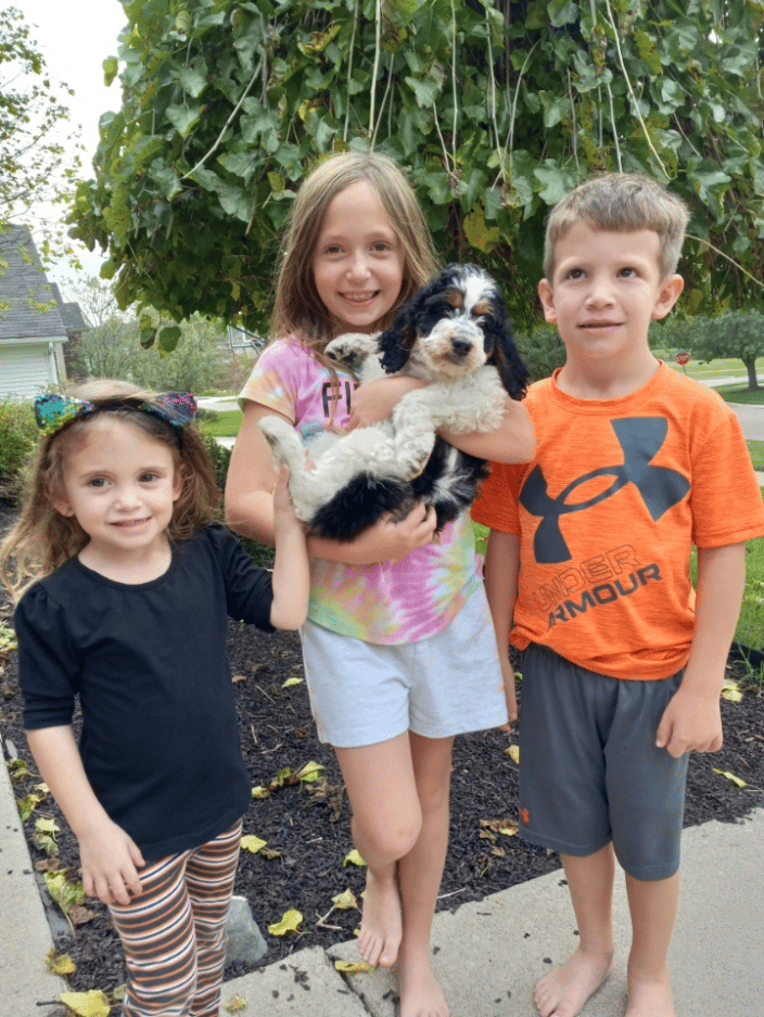 More happy little customers.