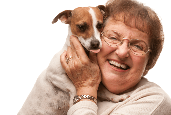 Senior Citizen with her Best Friend