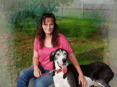 Trainer and her dog