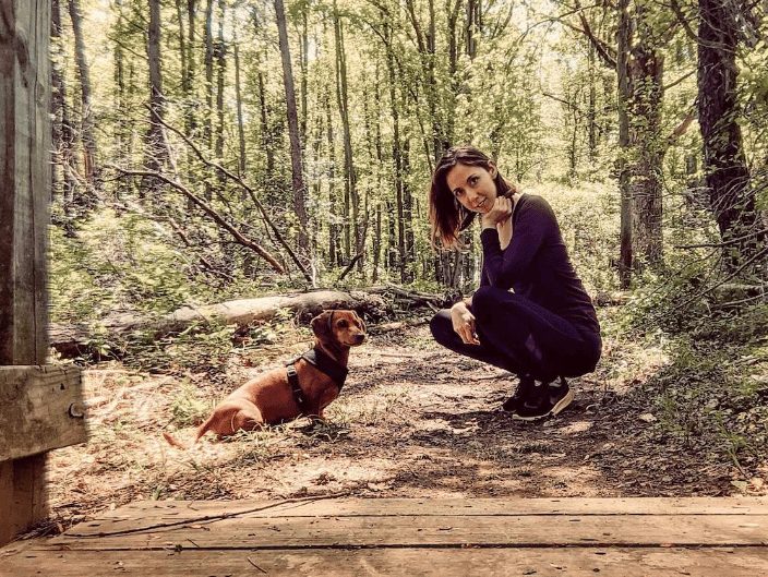 My dog, Simon & I