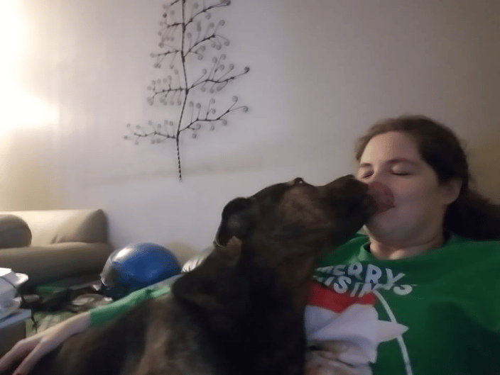 Me and one of my 3 best friends.