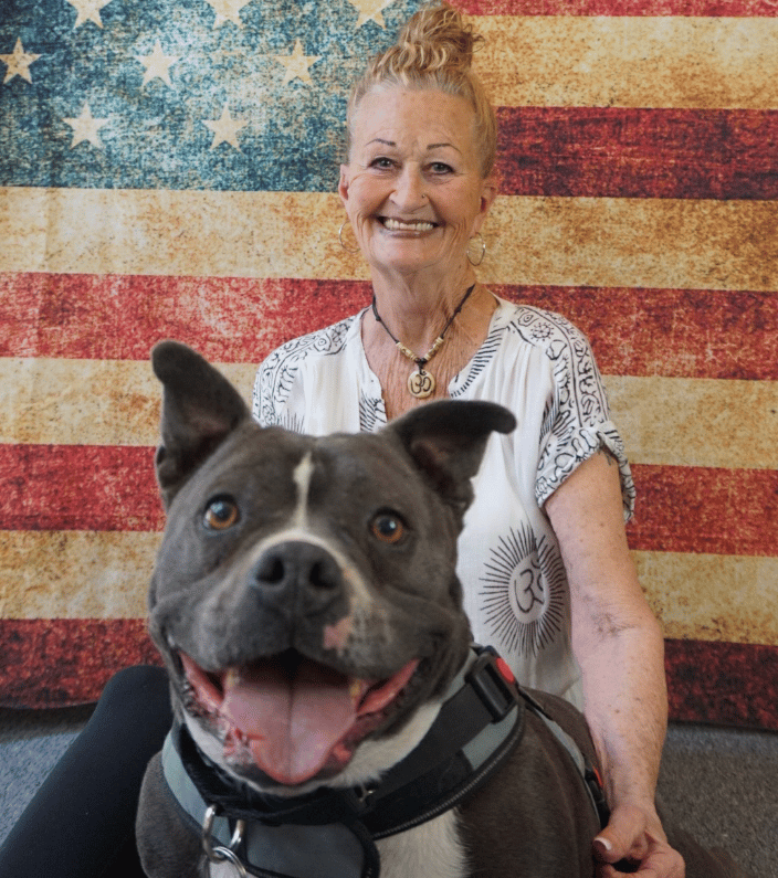 Bennie Jean Muliere, Director and Annie Service Dog