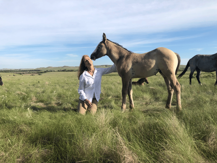 Whispering with Wild Mustangs