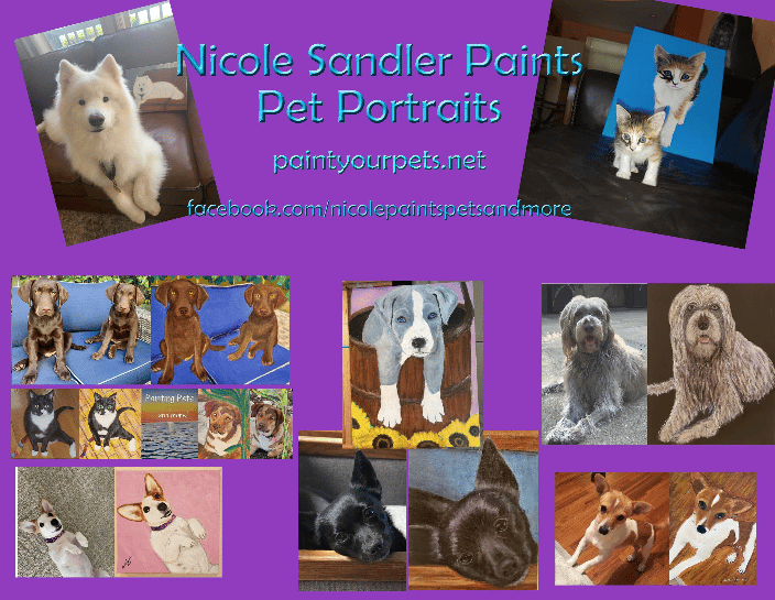 Paint your Pets flyer front