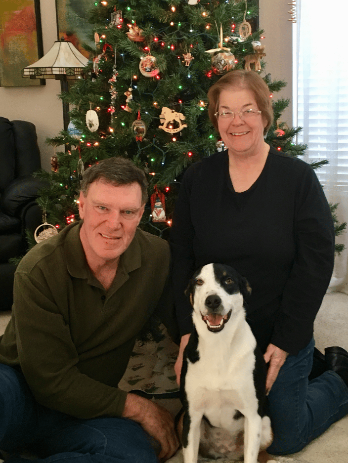 Clients Becky, Rick and Sadie!