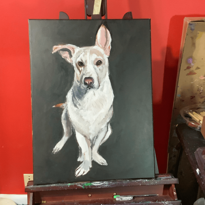 Toby (Acrylic)