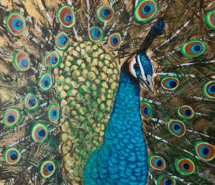 Peacock (Acrylic)