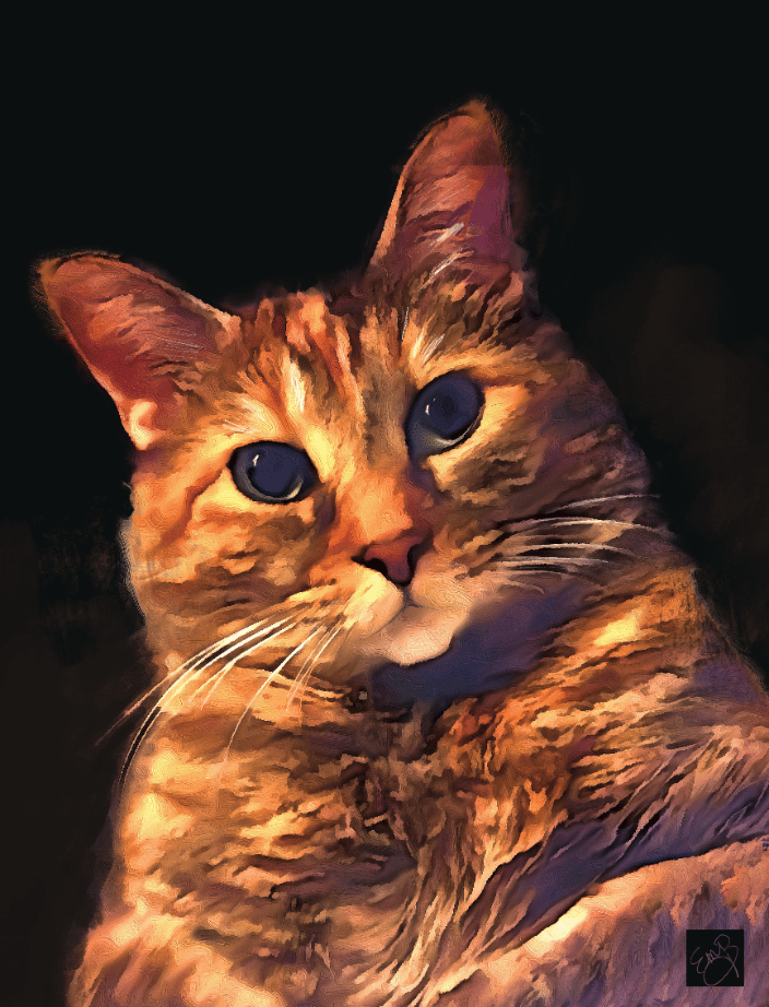 Alana (Photopainting)